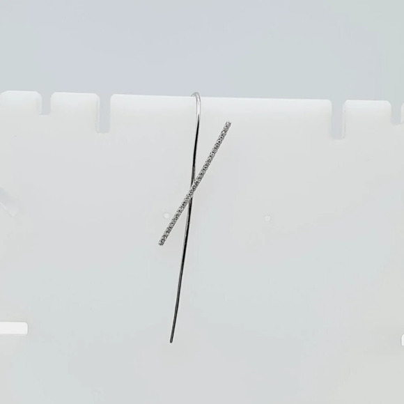 "925 Sterling Silver Earrings for Women/Girls, US44007 - Picture 1 of 7